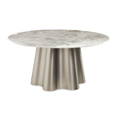 St. Charles Round Marble Dining Table