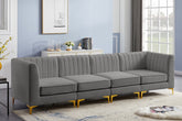Alina Velvet Modular Sofa L