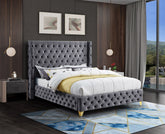 Savan Velvet Bed