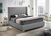 Royce Linen Textured Bed