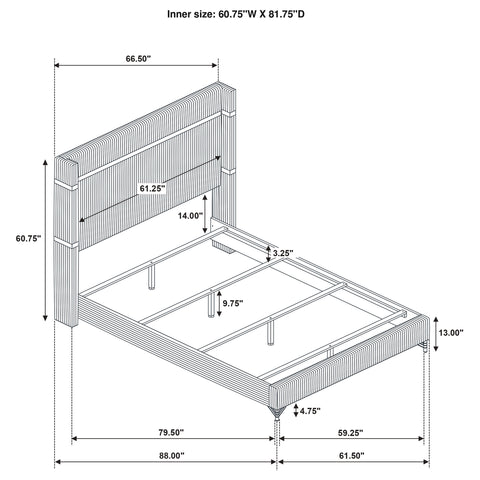 Lucia Bedroom Set 5pcs
