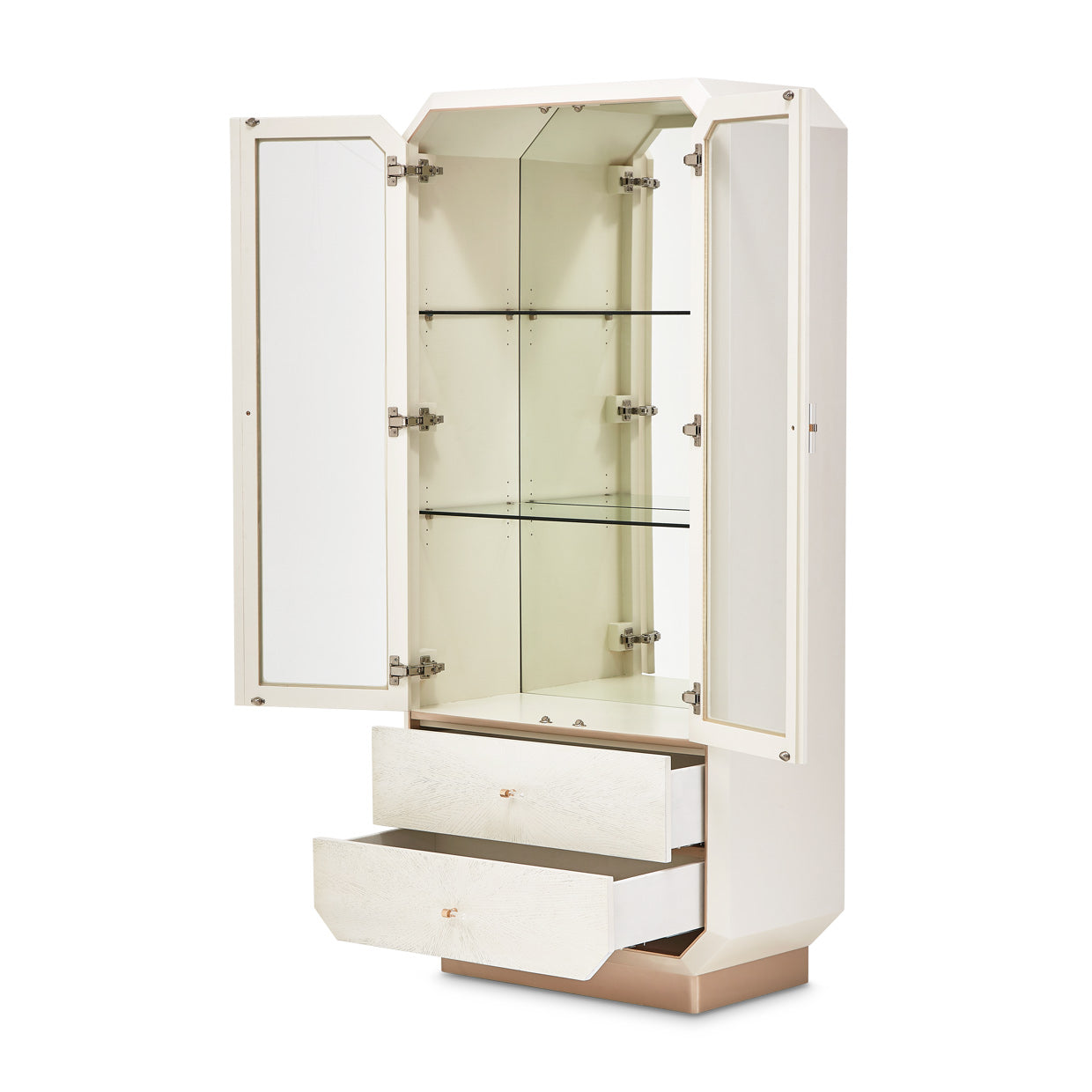 La Rachelle Display Cabinet with LED Lighting