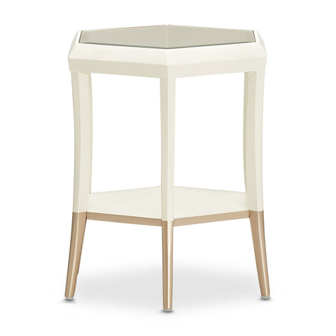 La Rachelle Hexagon End Table