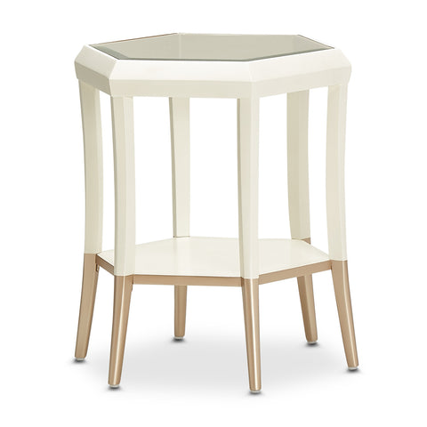 La Rachelle Hexagon End Table