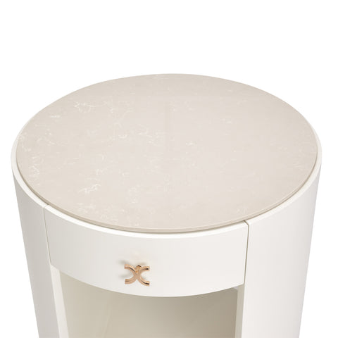 La Rachelle Round End Table