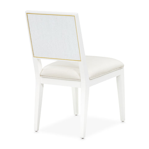 Palm Gate Side Chair Cloud White