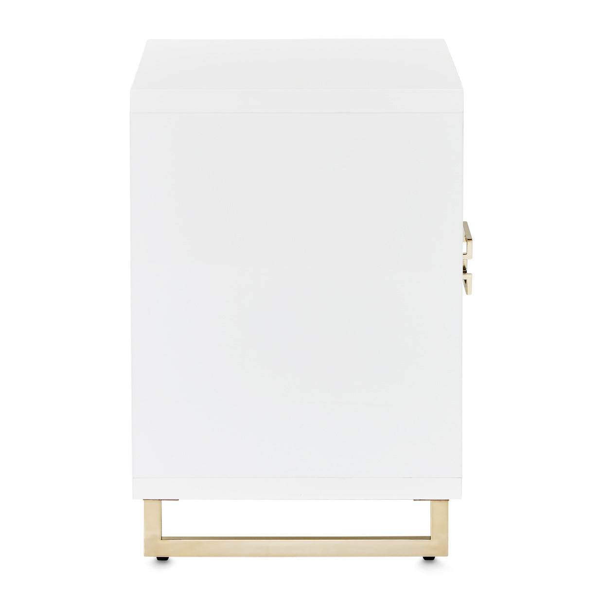 Palm Gate Nightstand Cloud White