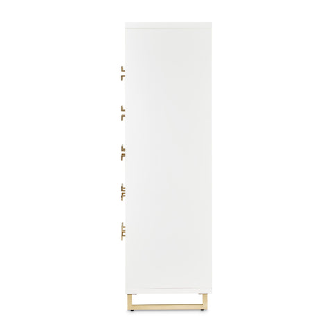 Palm Gate 6 Drawer Chest Cloud White