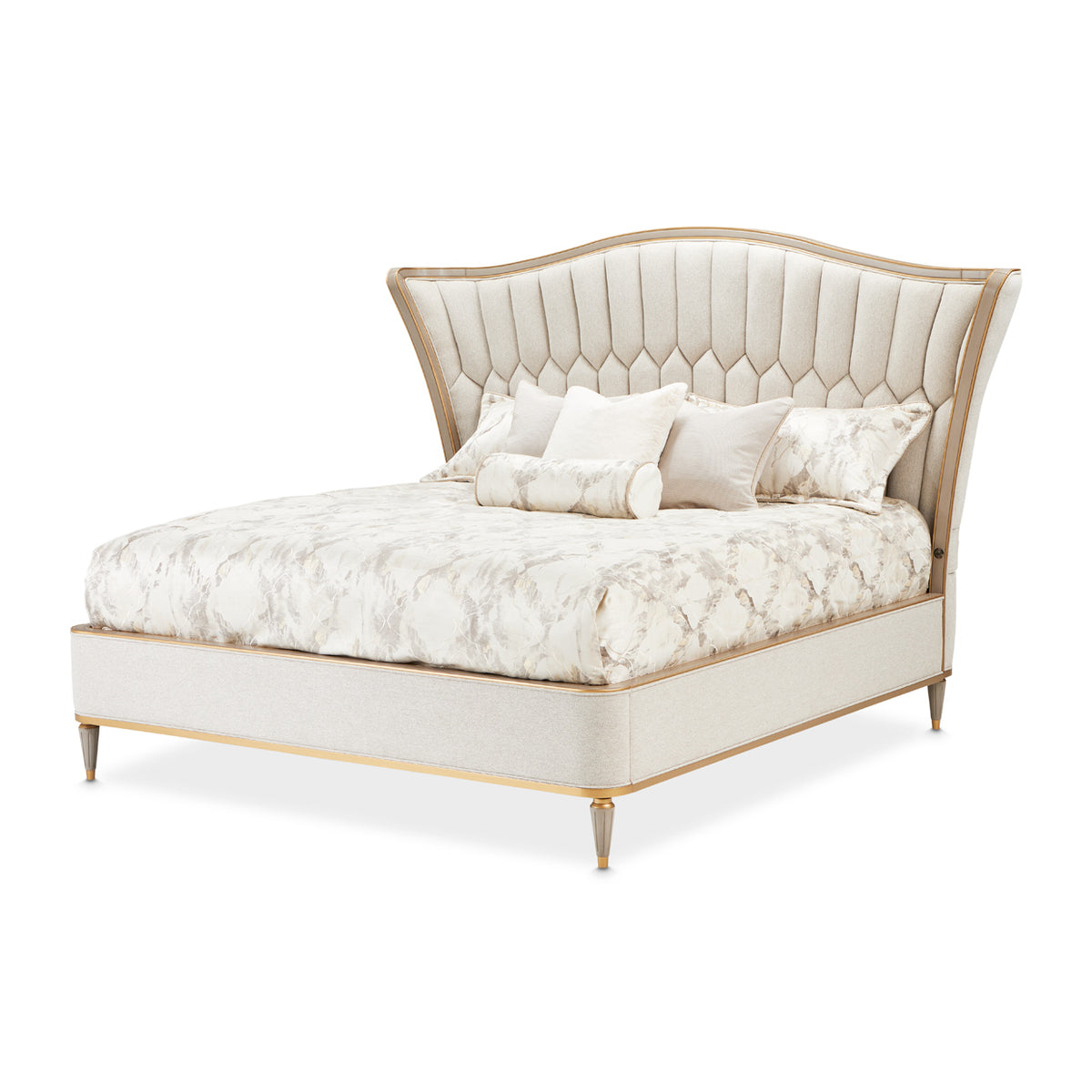 St. Charles Eastern Platform Bed 3pc