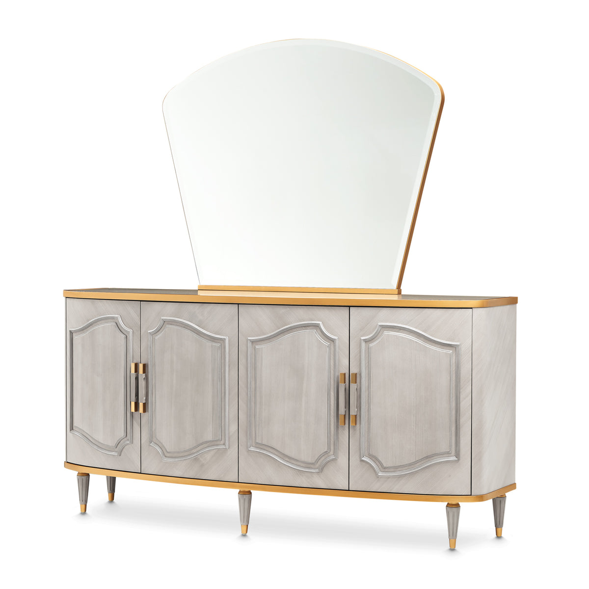 St. Charles Sideboard & Wall Mirror 2pc