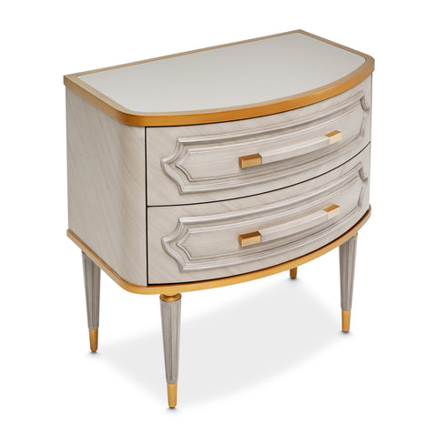 St. Charles 2 Drawer Nightstand