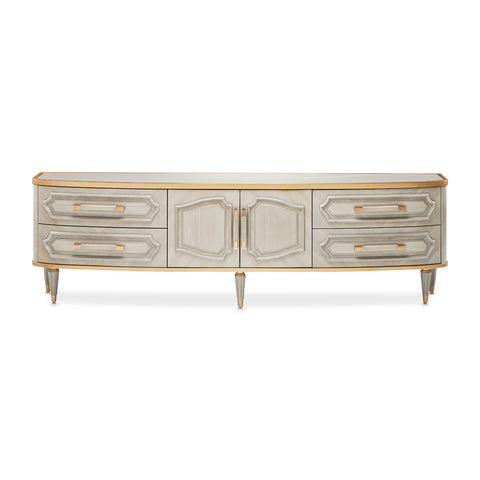 St.Charles Media Cabinet Dove Gray