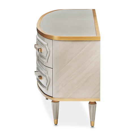 St.Charles Media Cabinet Dove Gray