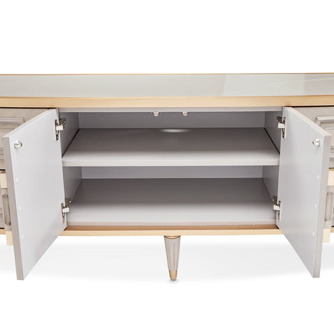 St.Charles Media Cabinet Dove Gray