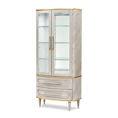 St. Charles Display Cabinet 2pc