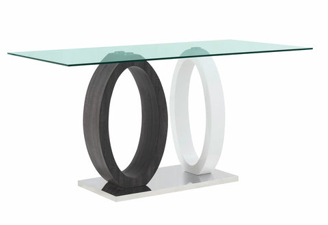 D1628DT Dining Table BLACK Chair