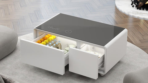 Party Time Coffee Table White / Black