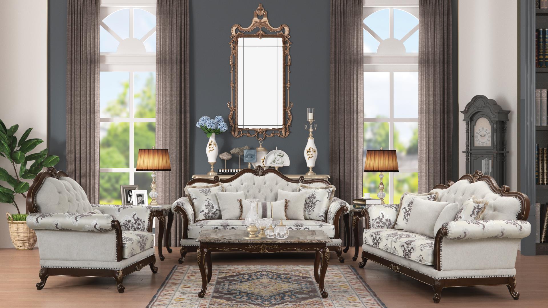 Gloria Living Room Set – Rosa Furniture