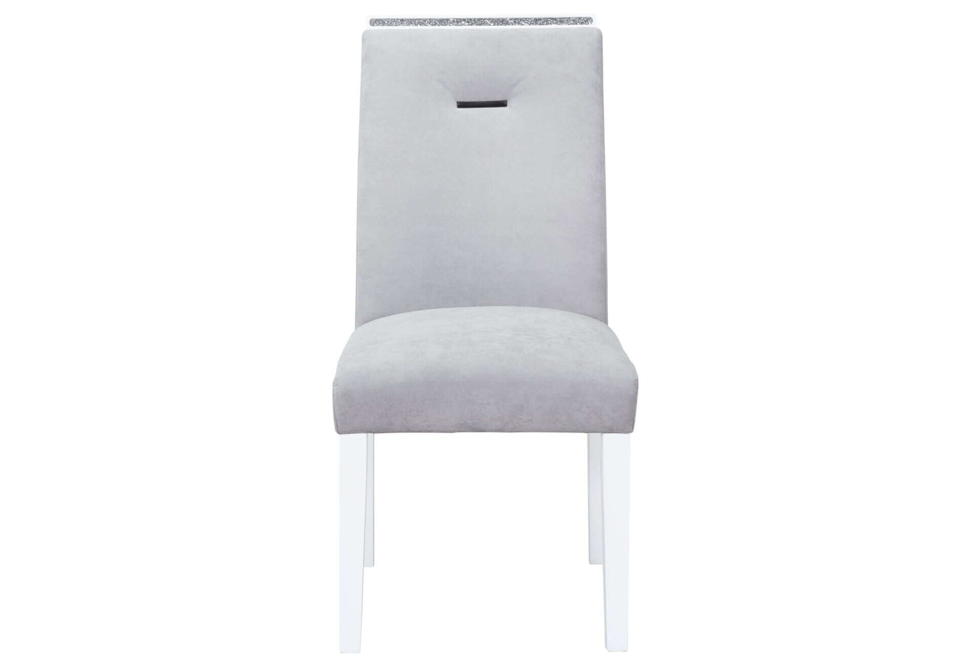 MONACO WHITE DINING TABLE + MONACO DINING CHAIR