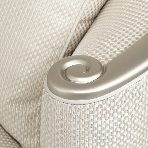 London Place Loveseat Light Champagne