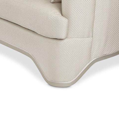 London Place Loveseat Light Champagne