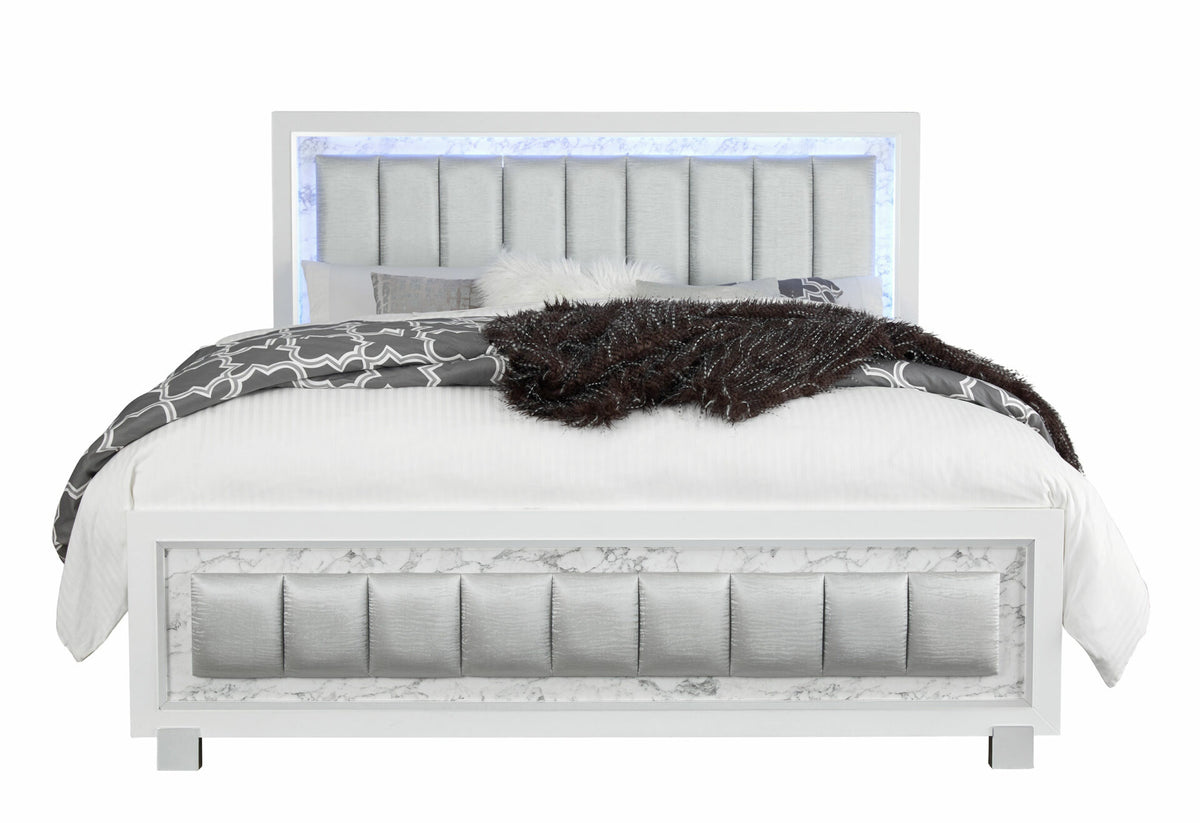 SANTORINI BED With LED
