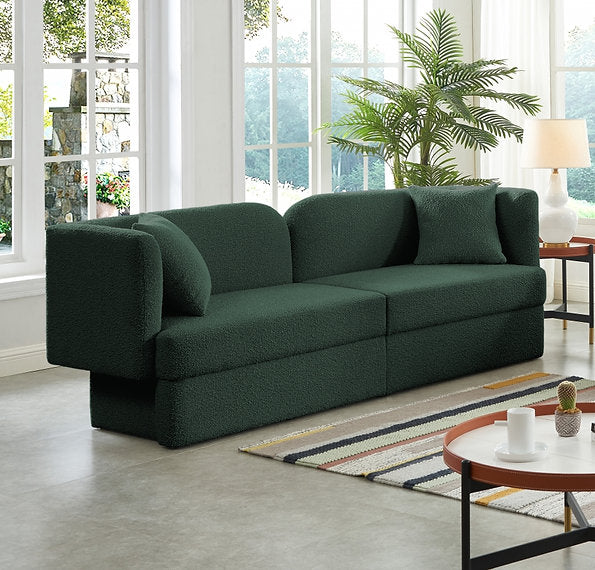 Marcel Boucle Fabric Sofa