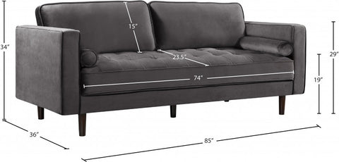 Emily Velvet Sofa