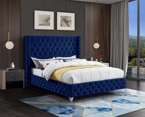 Savan Velvet Bed