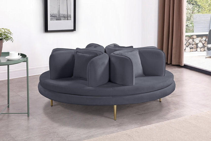 Circlet Velvet Roundabout Sofa