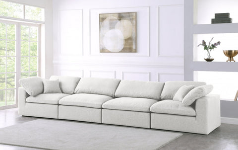 Serene Linen Textured Deluxe Modular Down Filled Cloud-Like Comfort Overstuffed l
