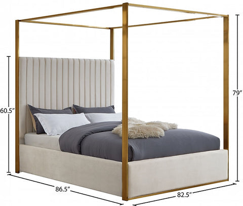 Jones Velvet Bed