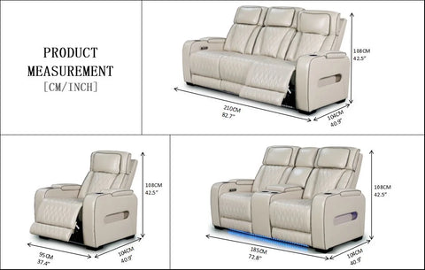 7700-LIGHT GREY Reclining Sofa
