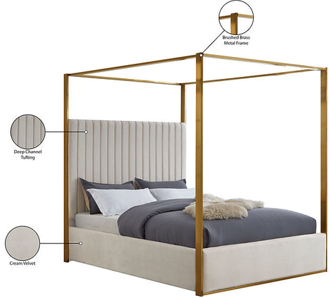 Jones Velvet Bed